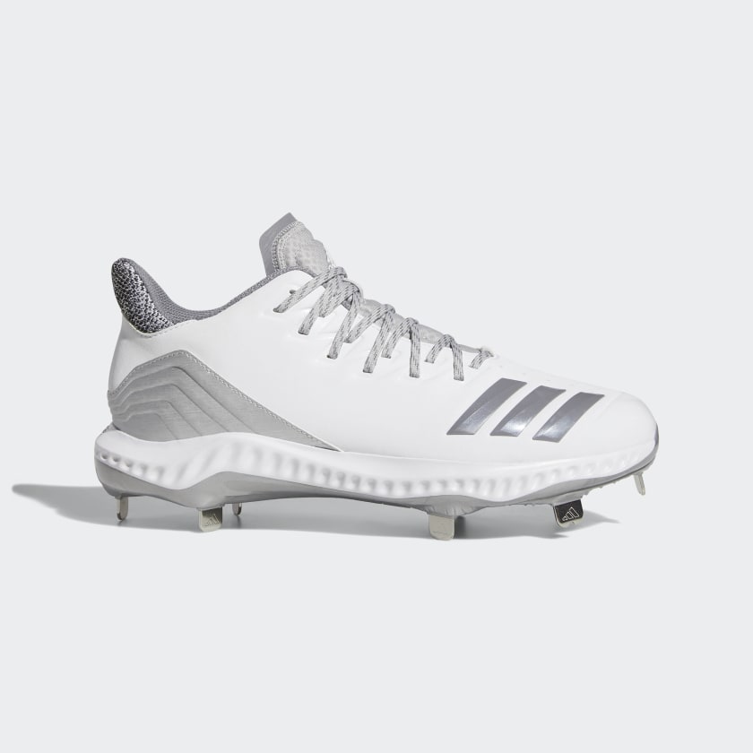 adidas Icon Bounce Cleats - White 