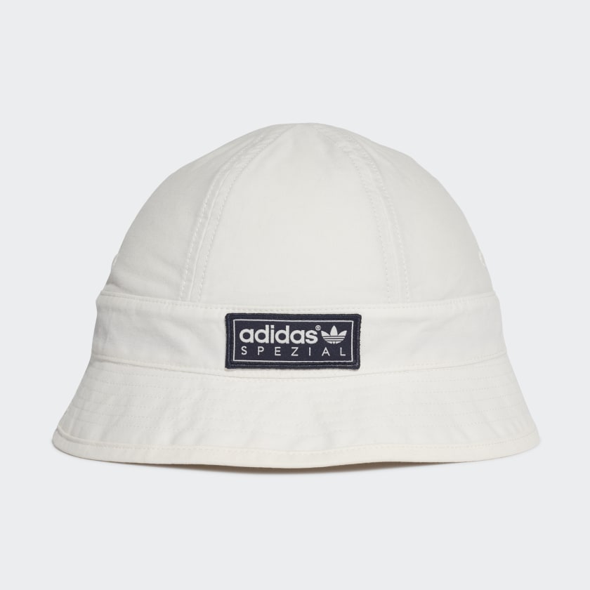 bucket hat adidas white
