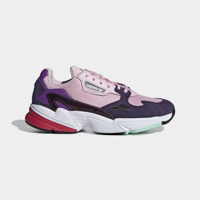 adidas falcon grey pink