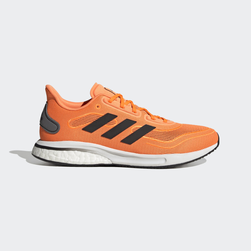 adidas black and orange shoes