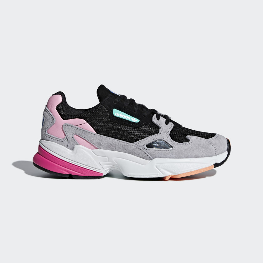 adidas falcon gris rose