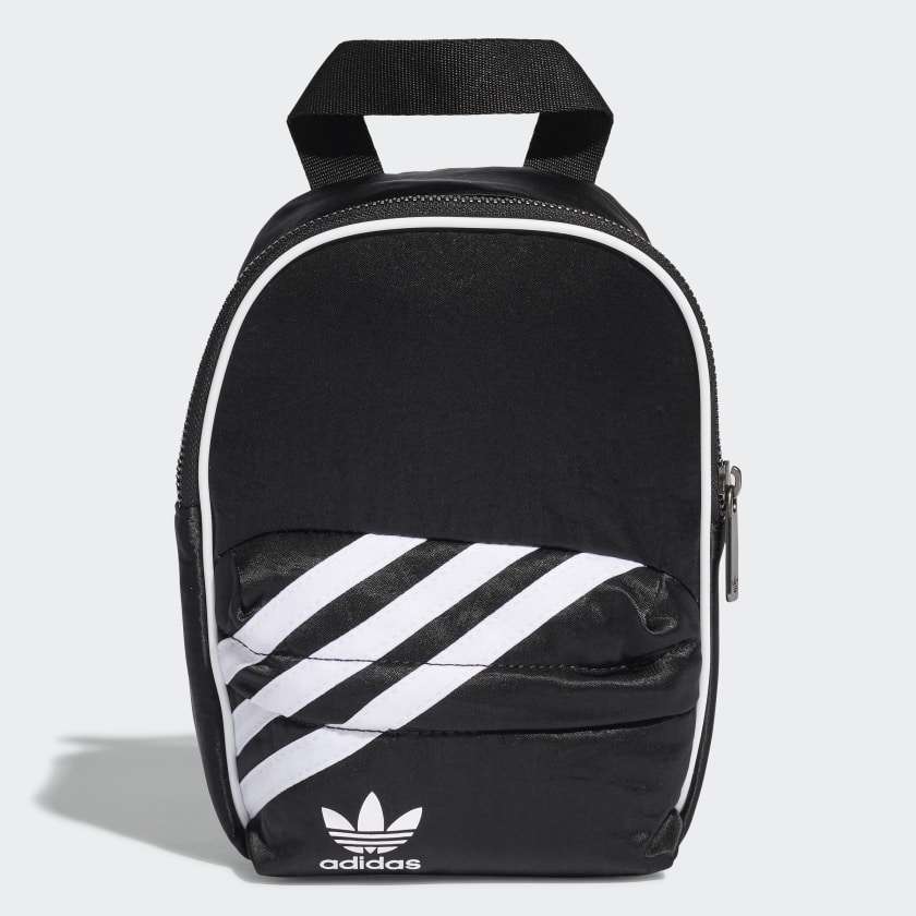 adidas backpack white and black