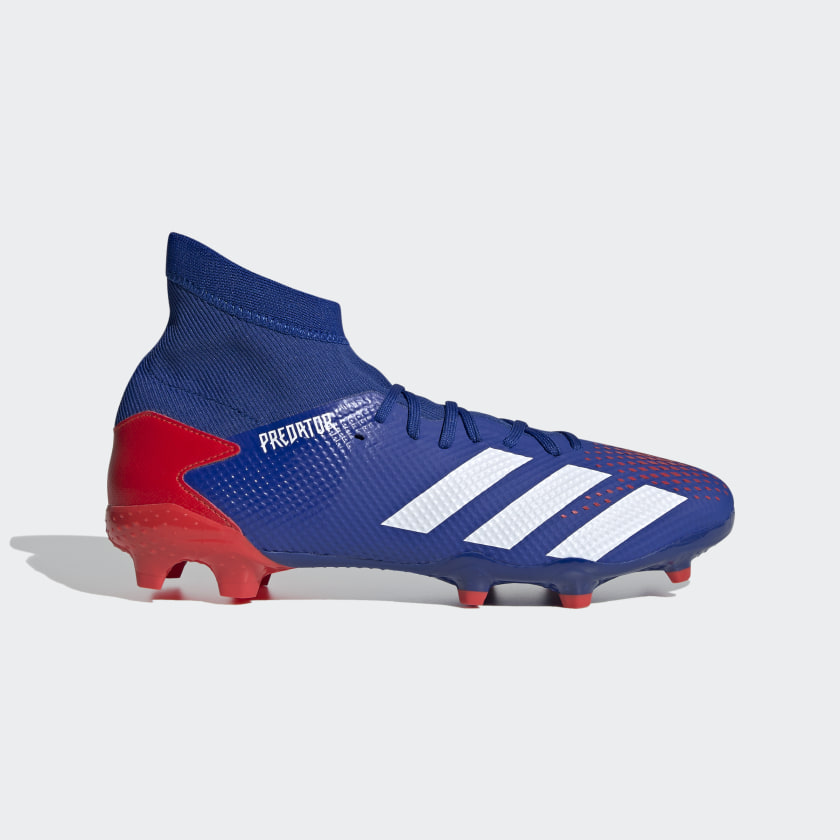 adidas predator white blue