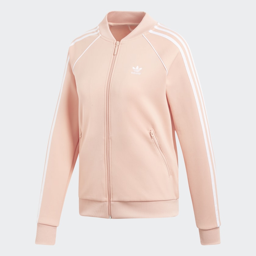 hot pink adidas track jacket