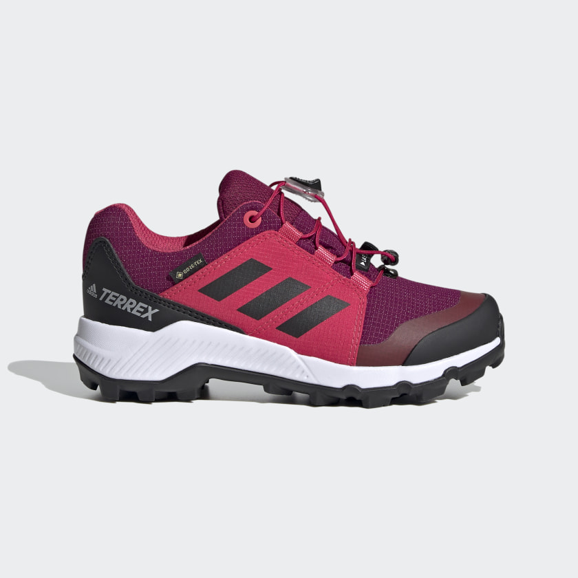 adidas Terrex GORE-TEX Hiking Shoes - Burgundy | adidas UK