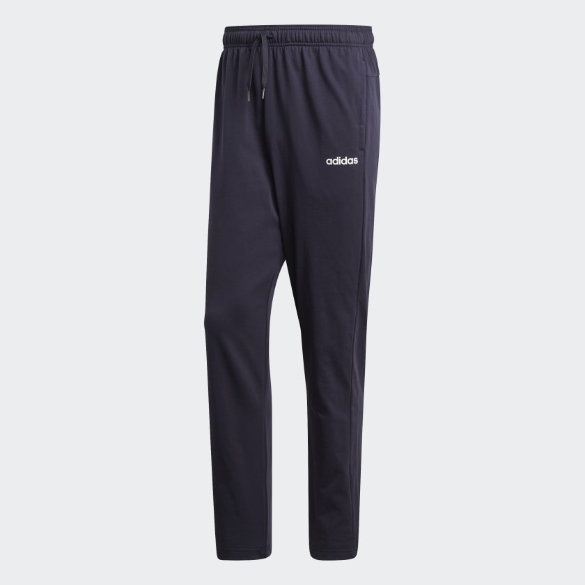 Adidas Essentials Plain Tapered Esofman Alti Mavi Adidas Turkey