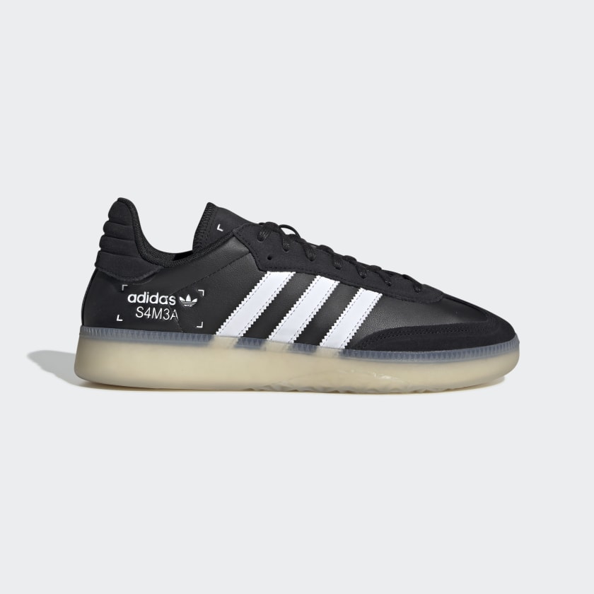 adidas samba rm white black