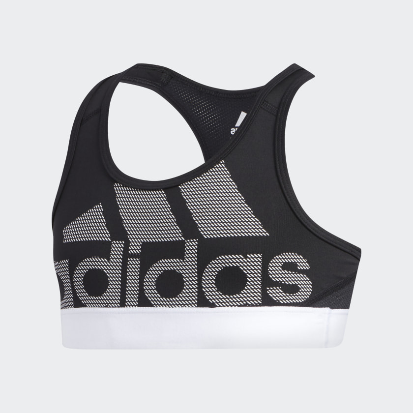 adidas logo bra