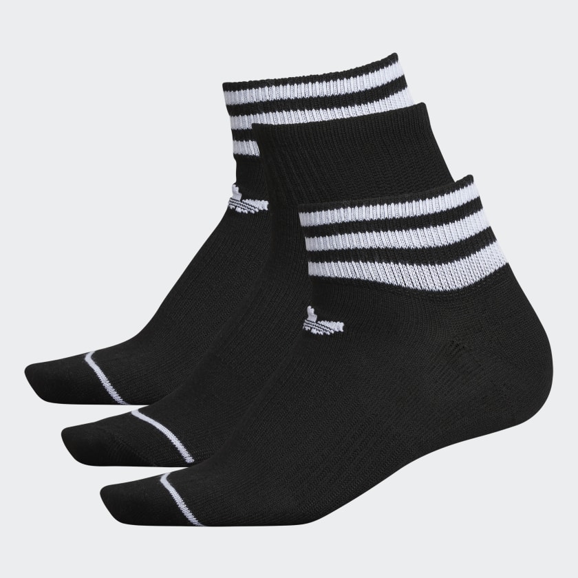 adidas Low-Cut Socks 3 Pairs - Black | adidas US