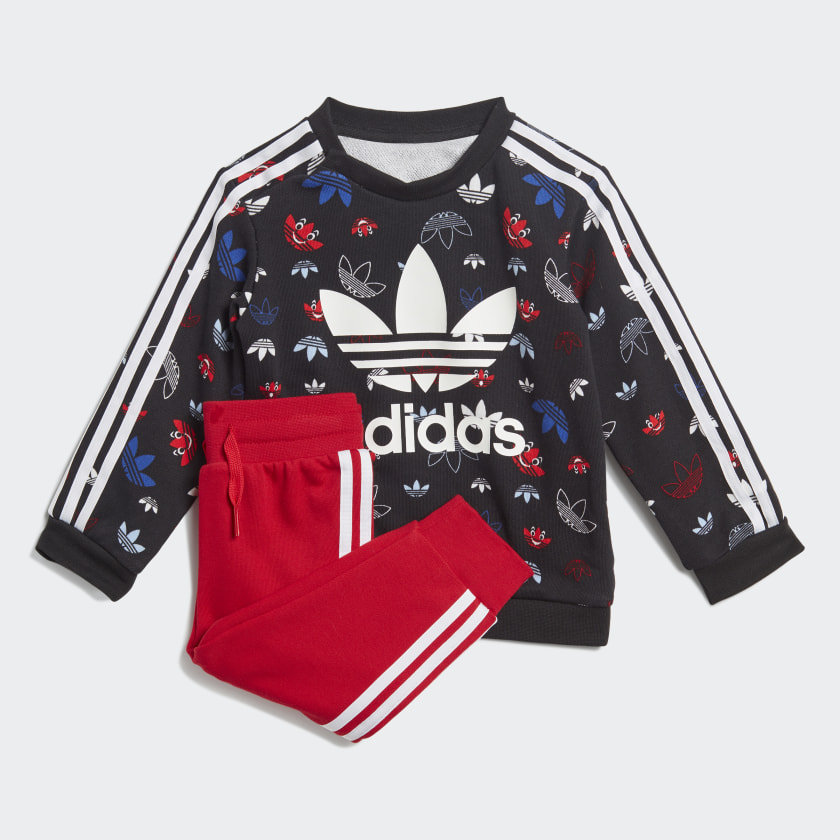 adidas Sweatshirt-Set - Schwarz | adidas Deutschland