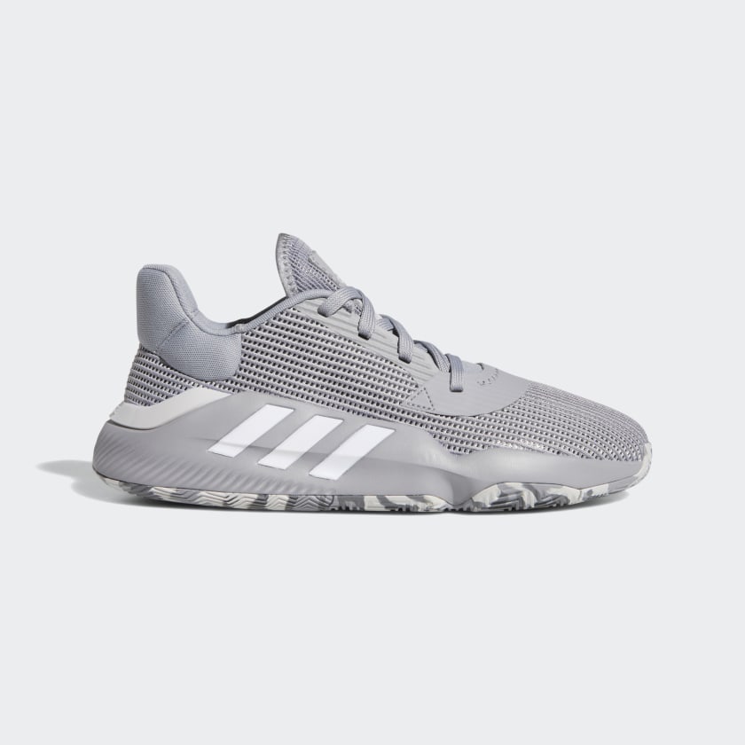 adidas Pro Bounce 2019 Low Shoes - Grey 