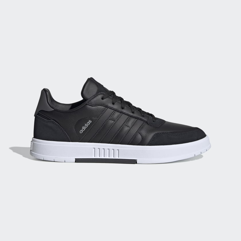 black addidas tennis shoes