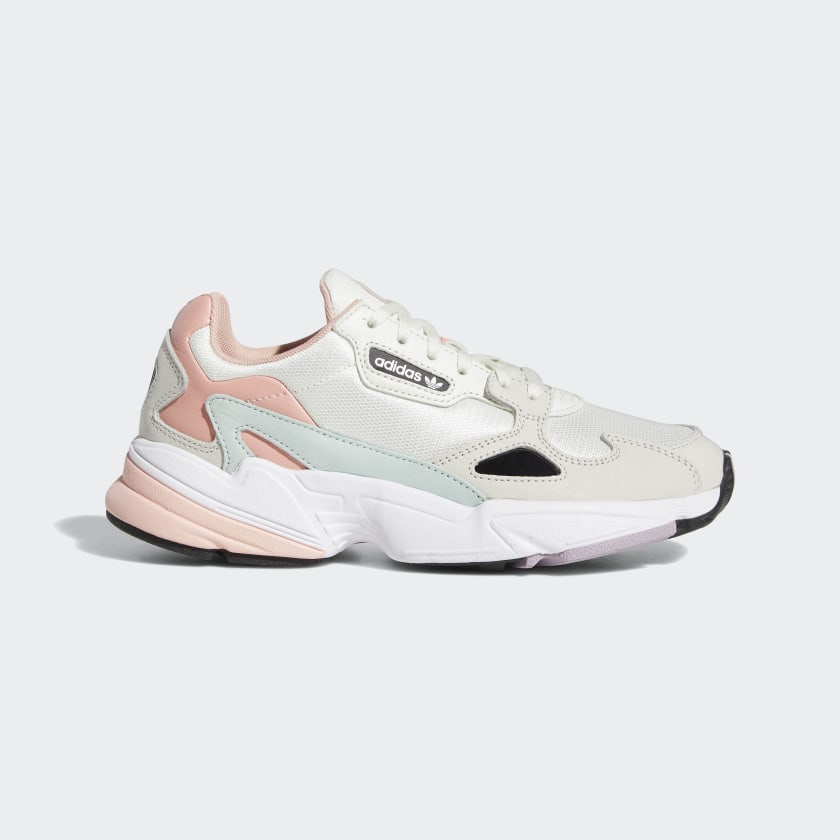 adidas falcon pink and white
