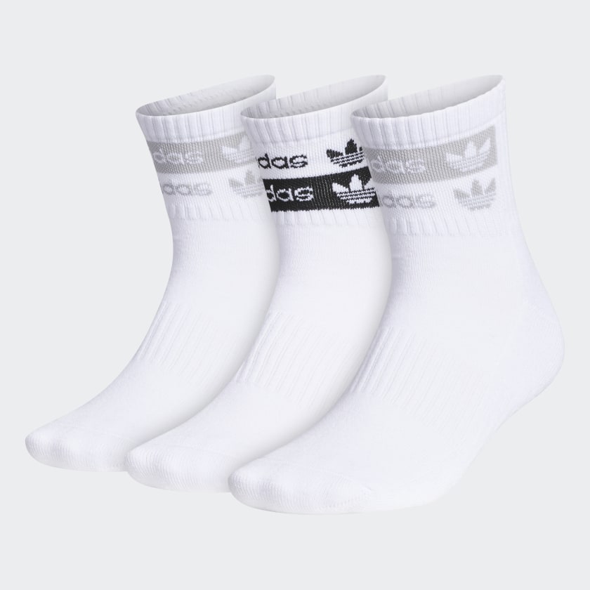 adidas R.Y.V. Quarter Socks 3 Pairs - Black | adidas US