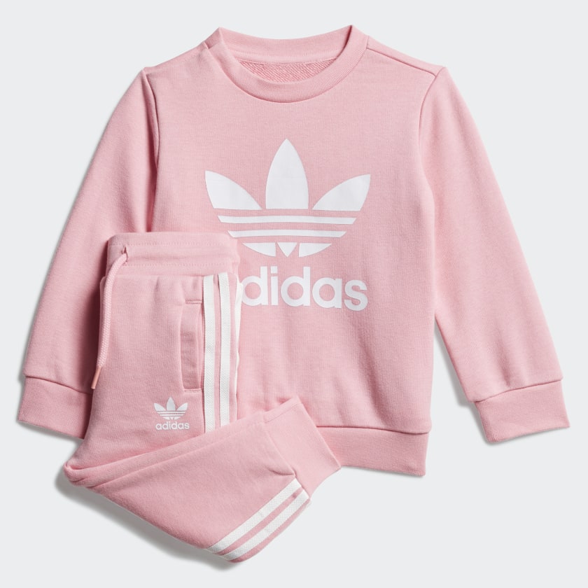 adidas set pink