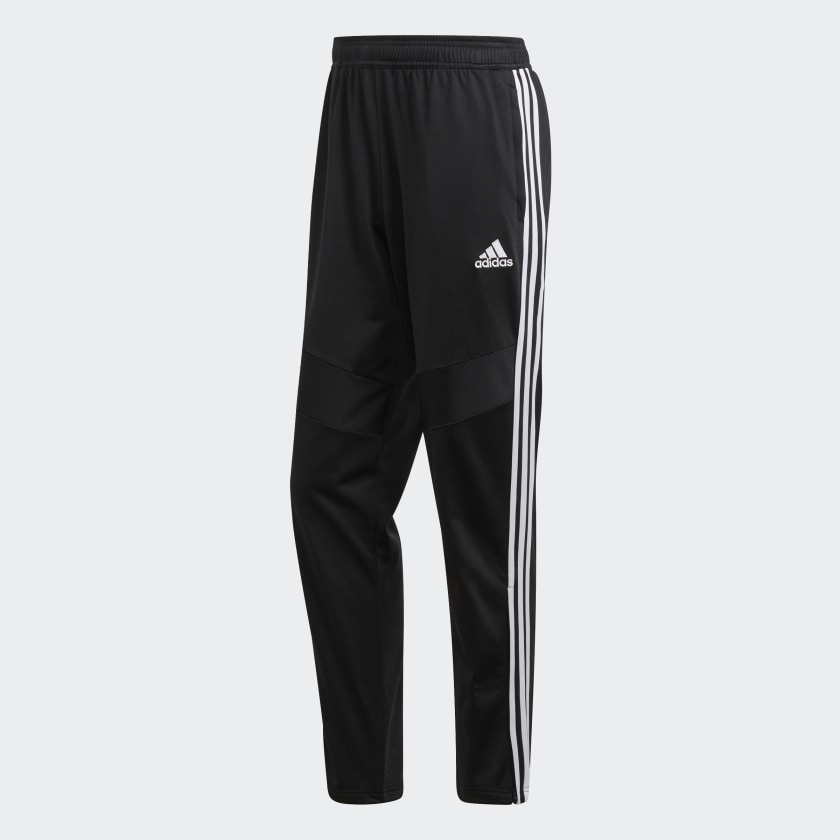 adidas Men's Tiro 19 Polyester Tracksuit Bottoms in Black and White ...