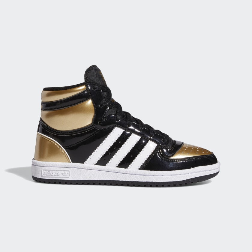 adidas shoes white black and gold