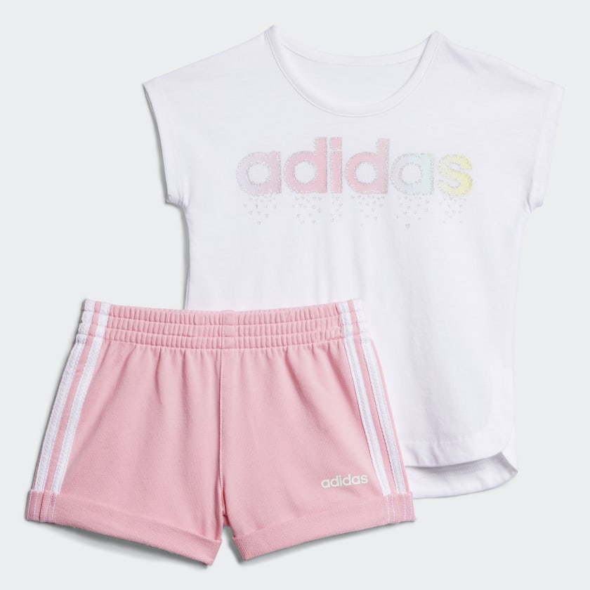 adidas french terry shorts