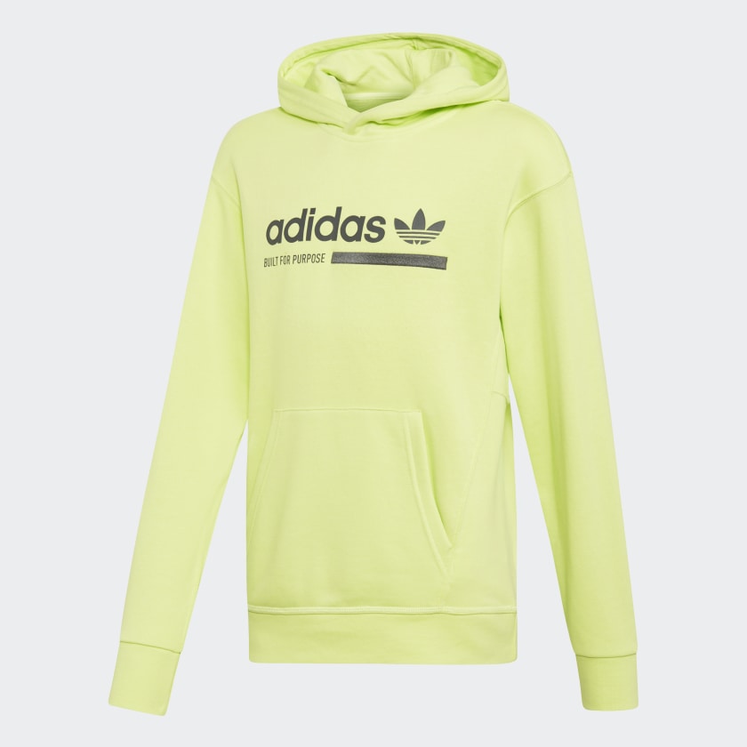 adidas light yellow hoodie