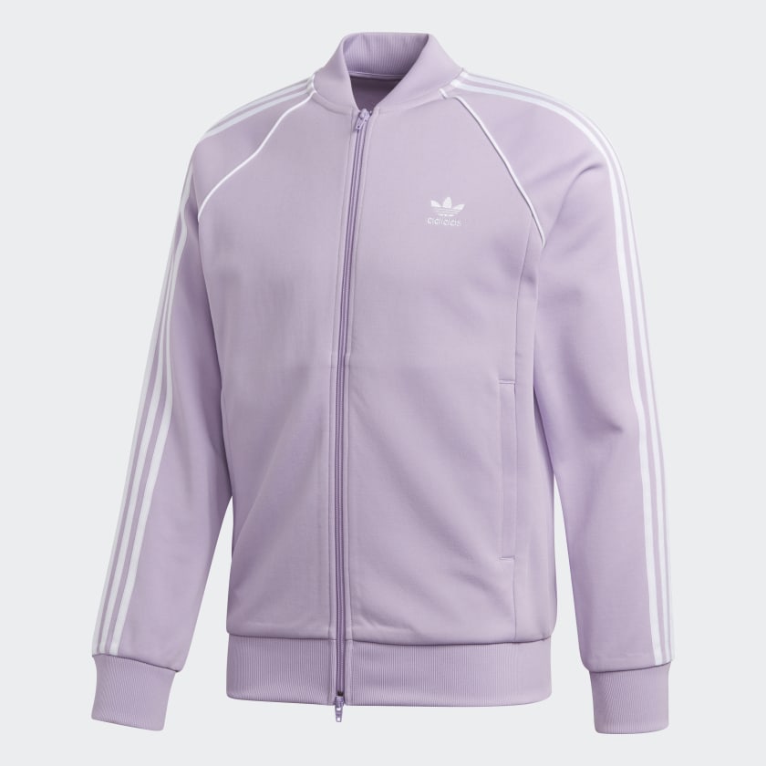 lilac adidas jacket
