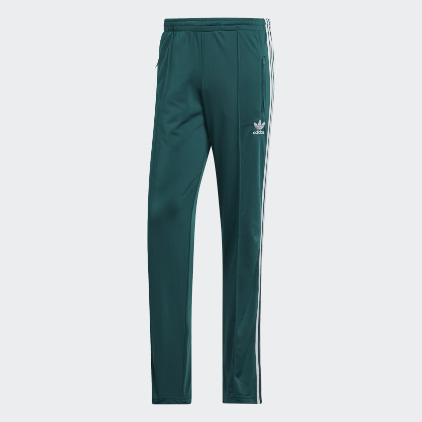 adidas firebird track pants green