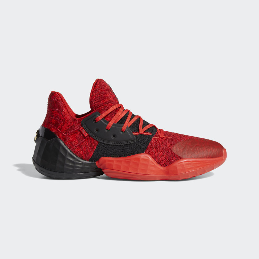 adidas Harden Vol. 4 Shoes - Red 
