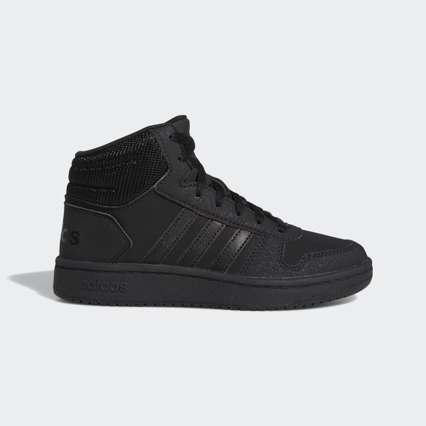 adidas Hoops 2.0 Mid Shoes - Black | adidas US