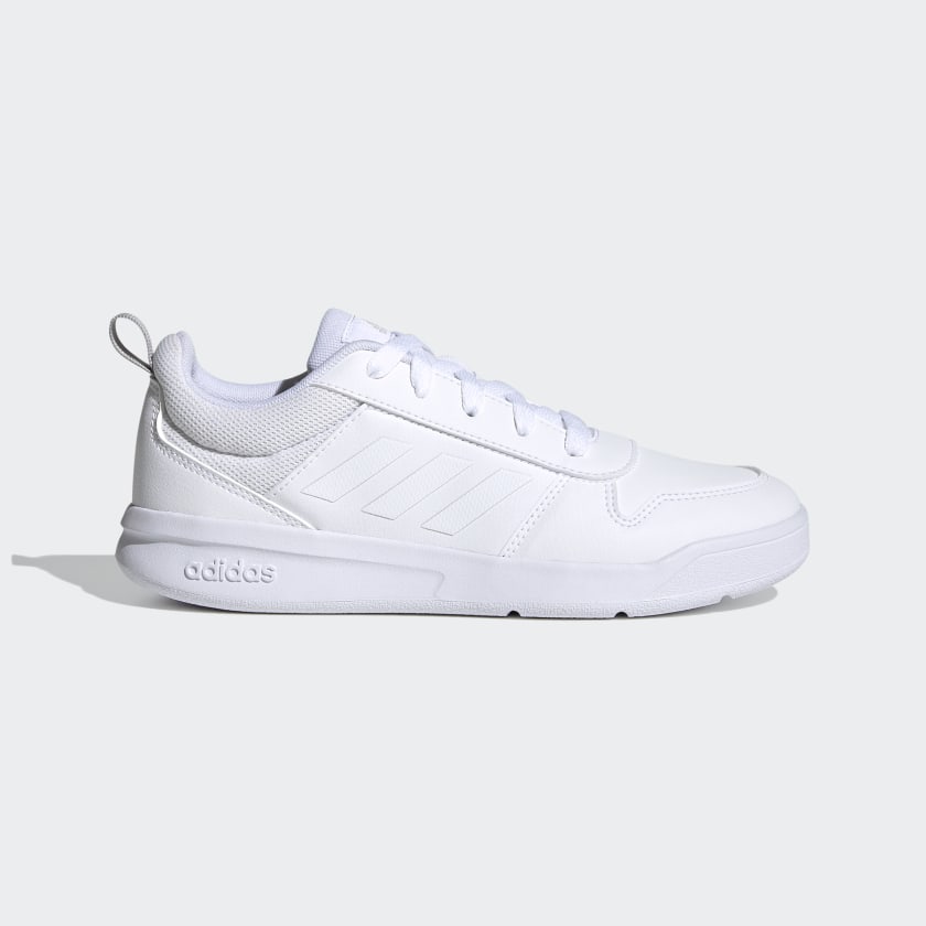 kids white addidas trainers