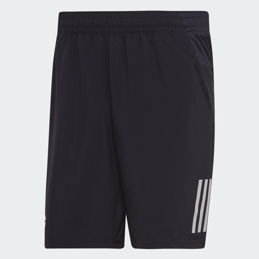 adidas Club 3-Stripes 9-Inch Shorts - Black | adidas Singapore
