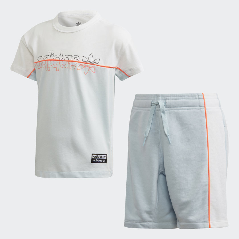 boys adidas shorts and shirt