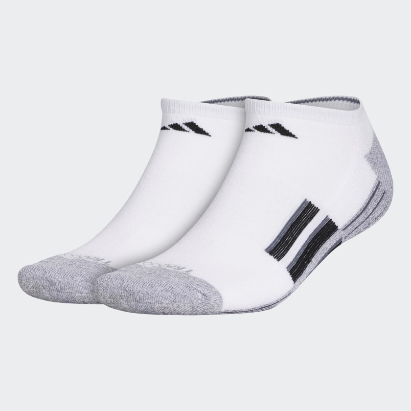 adidas Climalite X 2.0 No-Show Socks 2 Pairs - White | adidas US