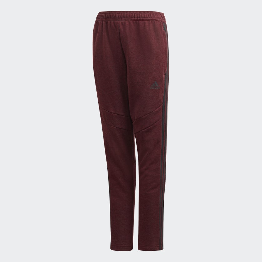 burgundy adidas tracksuit bottoms