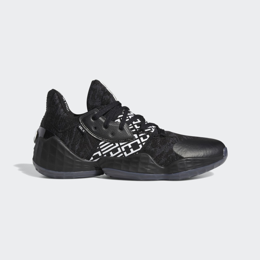 adidas Harden Vol. 4 Shoes - Black 