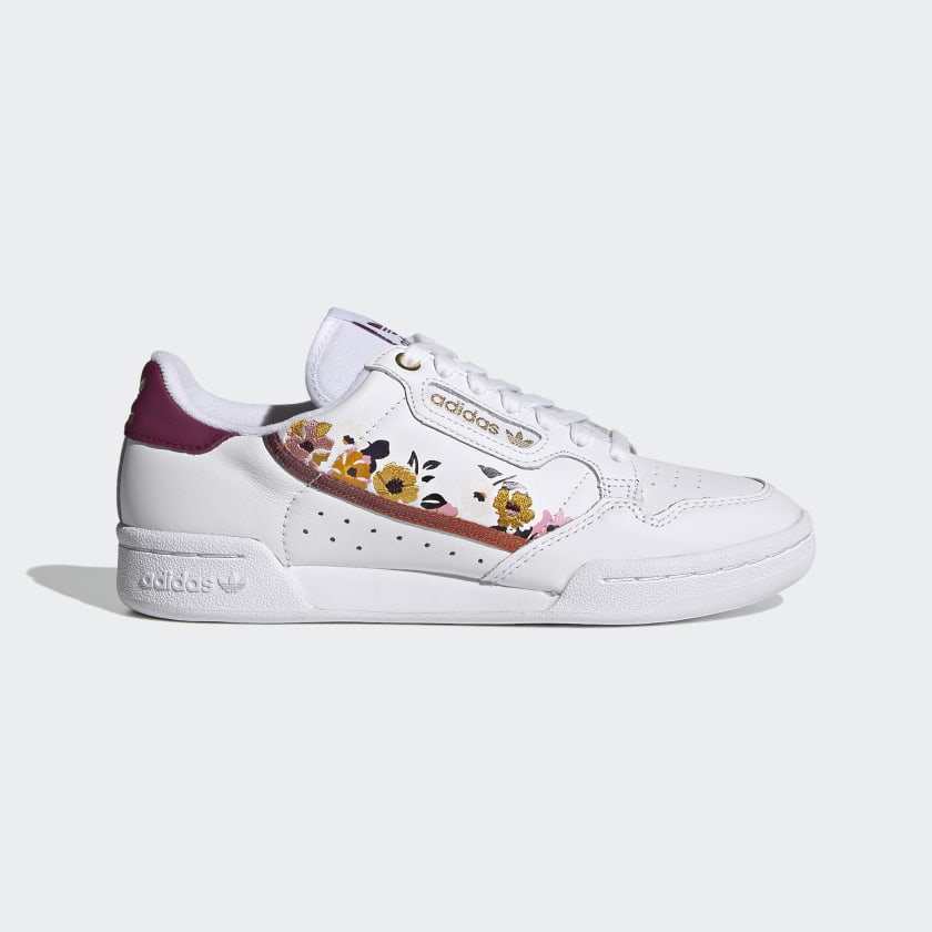 adidas floral trainers womens