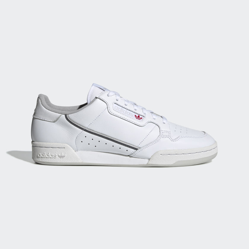 mens adidas continental 8 white