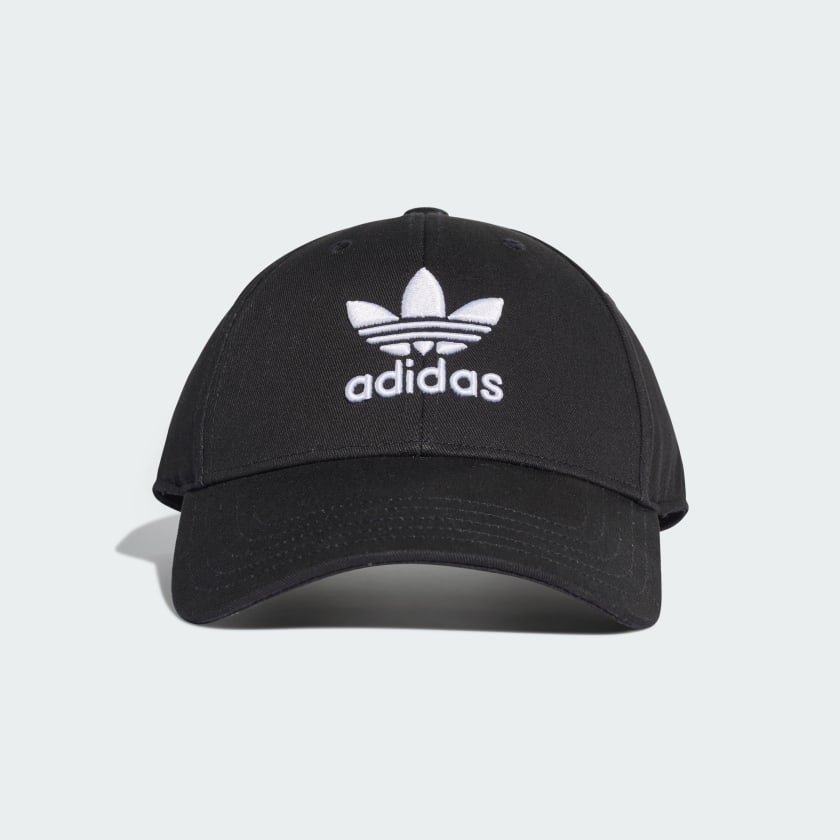 white adidas baseball cap