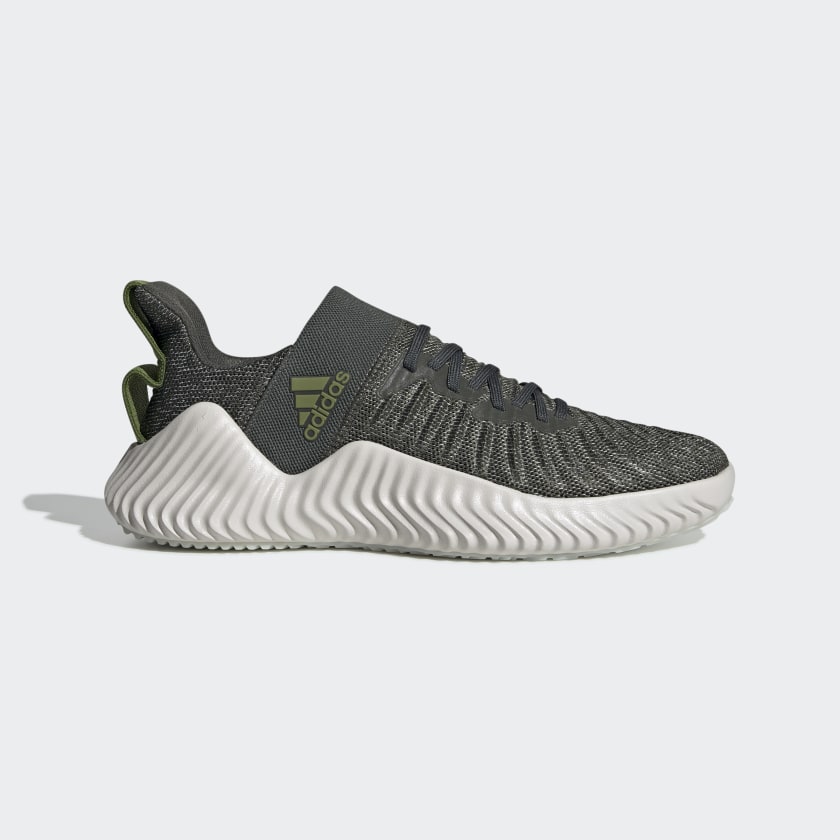 adidas alphabounce olive green