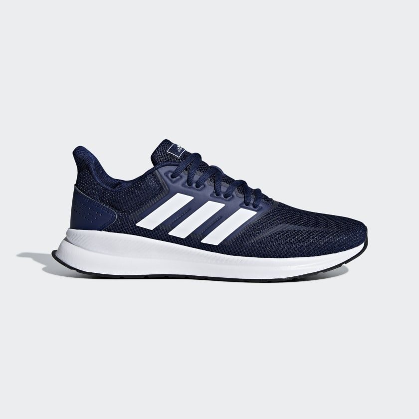 blue adidas running trainers