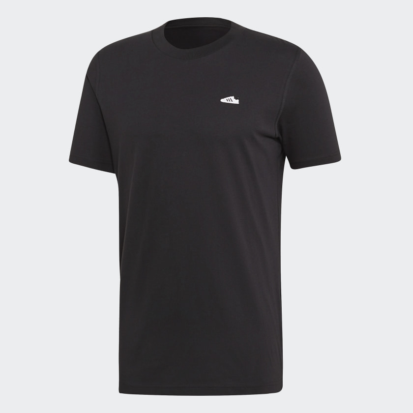 adidas Mini Embroidery T-Shirt - Black 