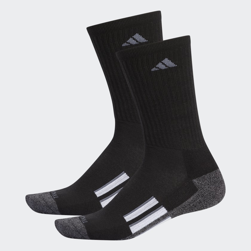 adidas Climalite X 2.0 Mid Crew Socks 2 Pairs - Black | adidas US