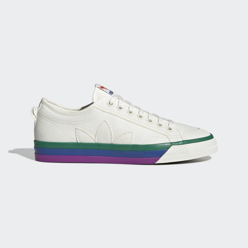 adidas Nizza Pride Shoes - White 