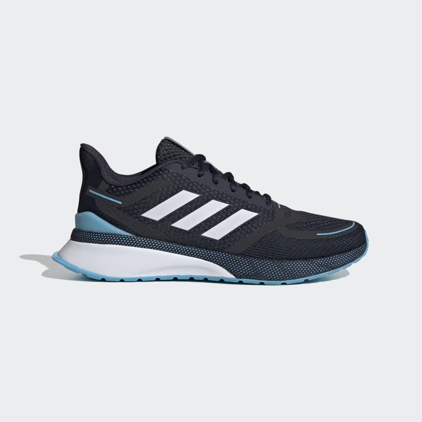 adidas blue training shoes