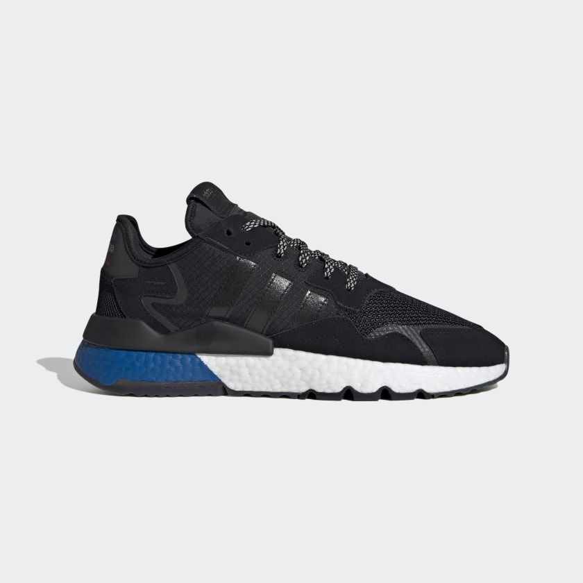 adidas Nite Jogger Shoes - Black 