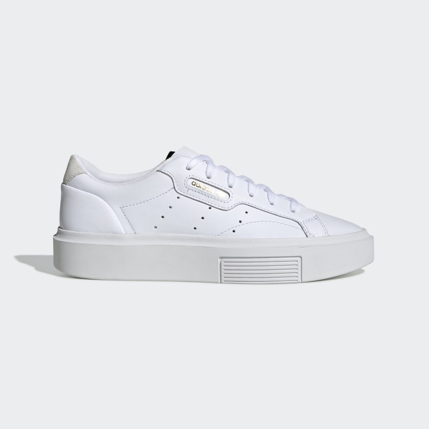 Adidas Sleek Super Ayakkabi Beyaz Adidas Turkey