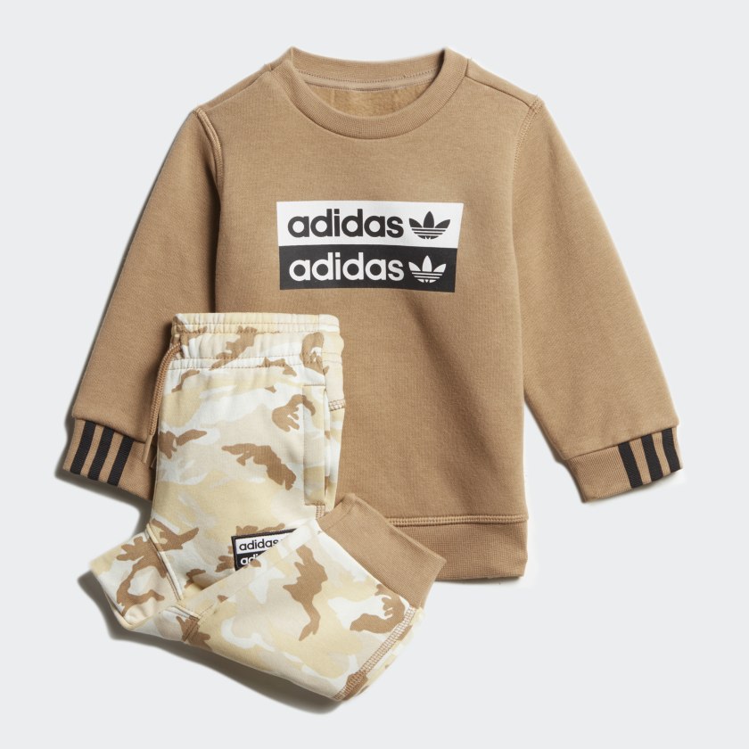 adidas camo crew set