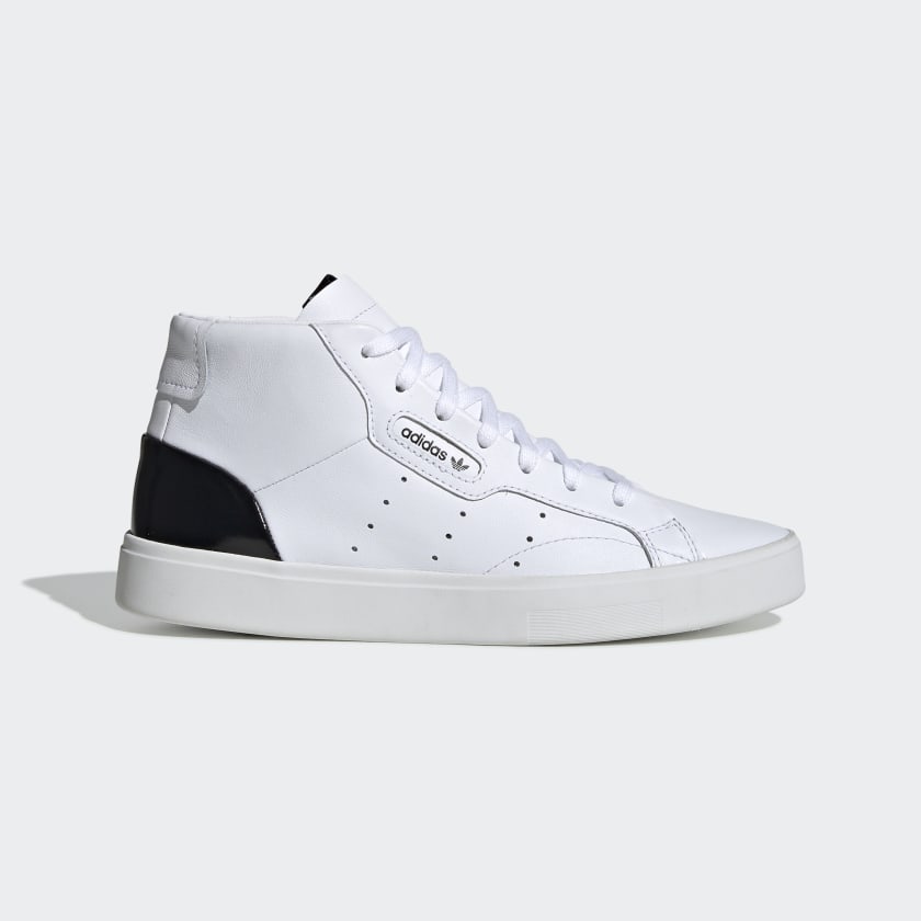 adidas Sleek Mid Shoes - White | adidas US