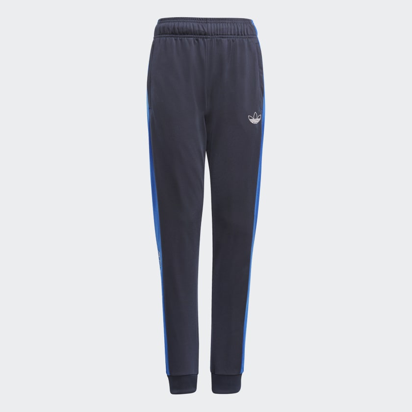 Pantalon survetement adidas bleu clearance