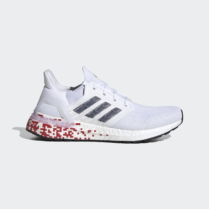 ultra boost 219 cloud white active red