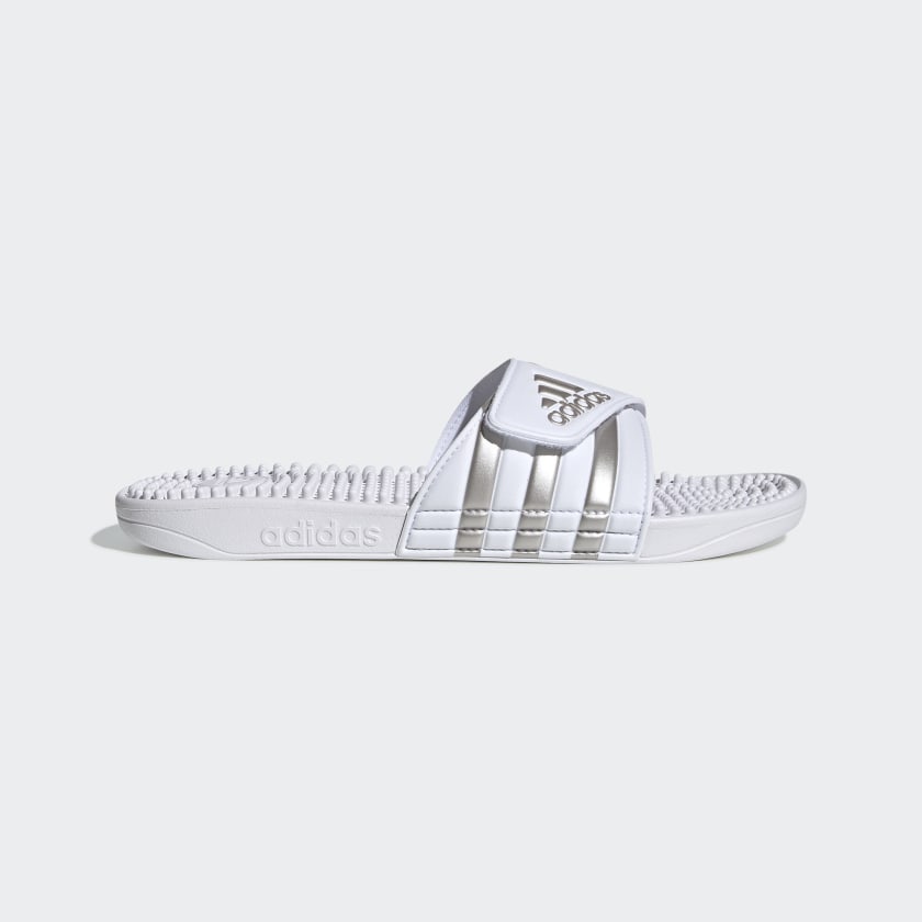 adidas flip flop white