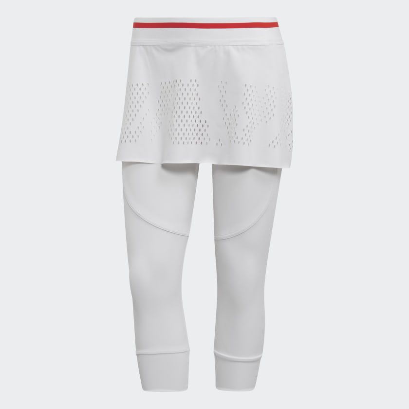 adidas tennis skirt with leggings